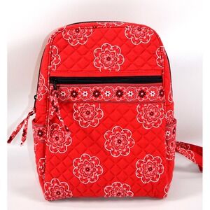 Stephanie Dawn Backpack America Red 12.5" x 8.5" Nwt's
